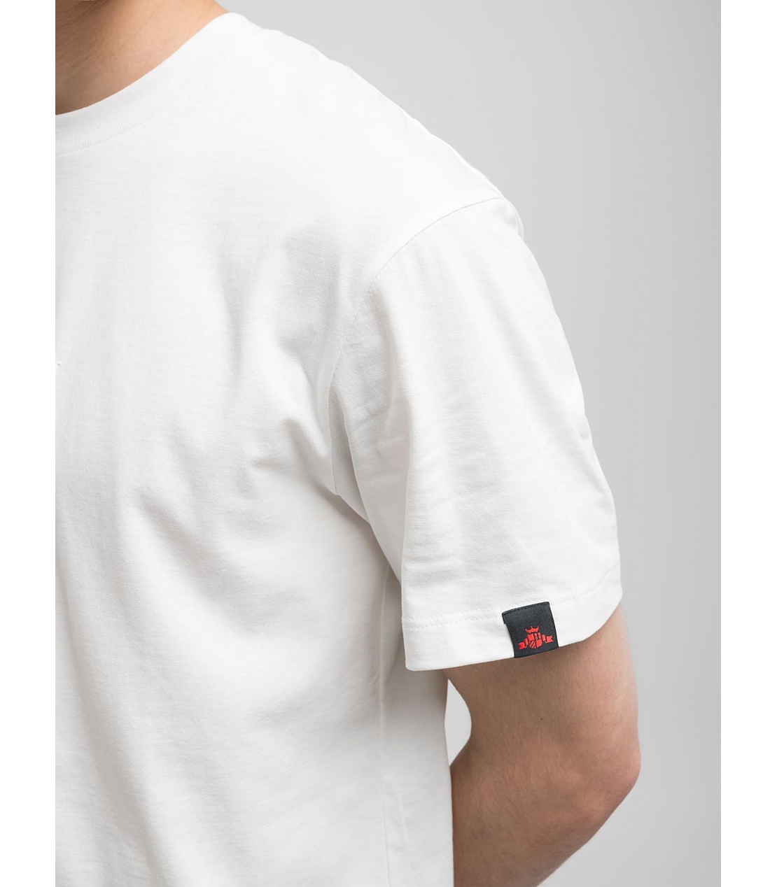 リラックスフィット ベーシックジャ－ジーコットンプリントTシャツ 詳細画像 ホワイト 6